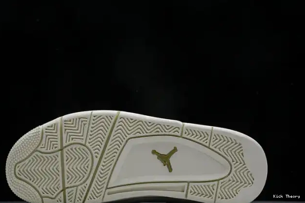 Kick Theory Jordan Gold 4 AQ9129-170 Metallic Retro 0511